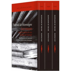 LOS ENSAYOS (ESTUCHE CON TRES VOLUMENES) | DE MONTAIGNE, MICHEL (ISBN: 9788418370625)