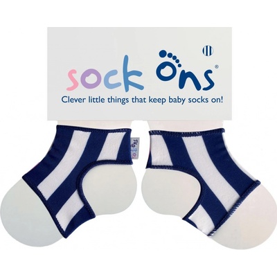 Kikko Sock Ons držák ponožek Navy stripes
