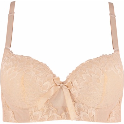 Pereza krajková push-up podprsenka A2177 béžová