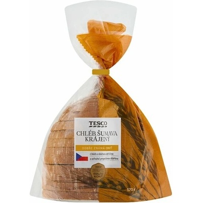 Tesco Chléb Šumava krájený 570g