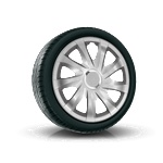 NRM капаци 15", drift СИВ ЛАКИРАНИ 4брой (vtv-pu-22237)