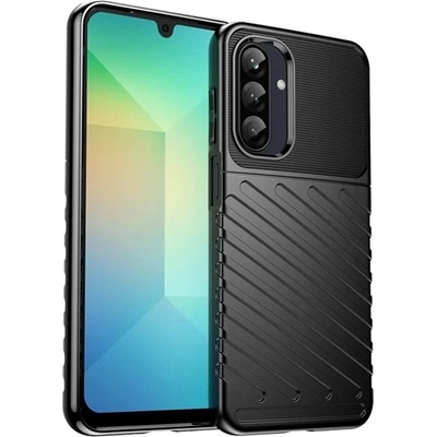 Gigapack Samsung A26 5G GIGAPACK Силиконов протектор за телефон, устойчив на удар, изпъкнал модел, ЧЕРЕН GP-165136 (GP-165136)