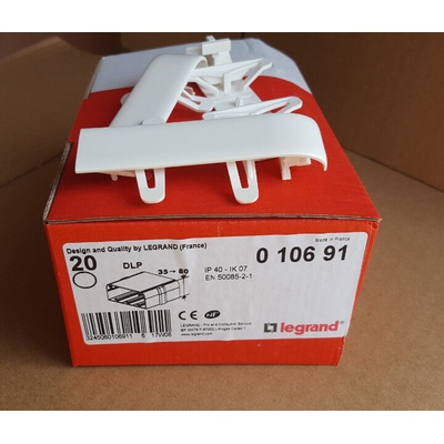 Legrand Spojka žlabu so západkami DLP 010691 biela