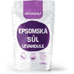 AllNature Английска сол 1000 г Лавандула