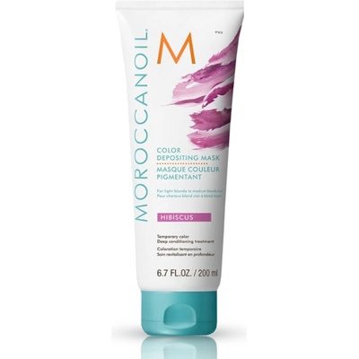 Moroccanoil Оцветяваща маска за коса цвят хибискус Color Depositing Mask Hibiscus 200/30мл