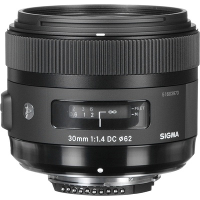 Sigma Обектив Sigma - 30mm, f/1.4 DC HSM ART, Nikon F-Mount (85126301552)