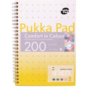 Pukka Pad Спирална тетрадка, A5, с правила, 100 страници, PUKKA PAD "Irlen Jotta Gold" IRLJOTA5(GOLD) (IRLJOTA5(GOLD))