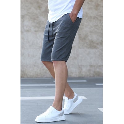 Madmext Мъжка шорти - сиви 307973 (307973_Сив)