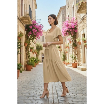 Dámske šaty 609404 beige