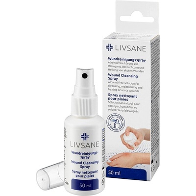 Livsane Čistiaci sprej na rany 50 ml