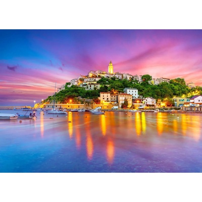 Enjoy - Puzzle Vrbnik Village, Croatia - 1 000 piese