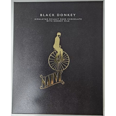 Chocolate Naive Black Donkey Bhutan Shilajit oslie darkmilk bez cukru 50 g