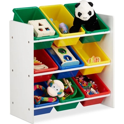 Albus Детскa етажерка с цветни отделения - размер М, L, XL