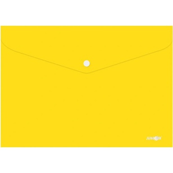 Папка джоб с копче Junior А4 Intens Жълт (1303078-02-4670Y)