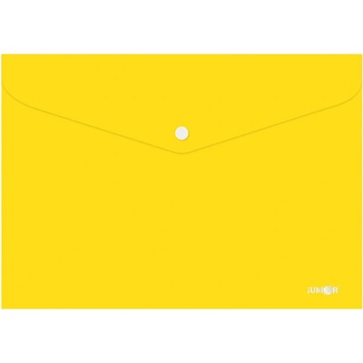 Папка джоб с копче Junior А4 Intens Жълт (1303078-02-4670Y)