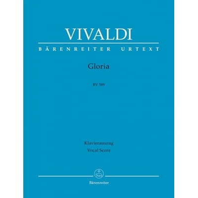 Gloria RV 589 Vocal Score partitúra