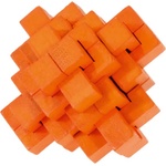 Fridolin Логически 3D пъзел Fridolin Pineapple Orange