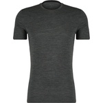Icebreaker Мъжко мериносово термобельо Icebreaker Anatomica S/S Crewe Merino base layer - Jet Heather (015-0439-3713)