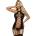SUBBLIME Фетиш боди от веган кожа subblime crossed straps