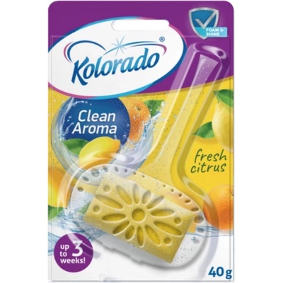 Kolorado WC blok Clean Aroma Čerstvý Citrus 40 g