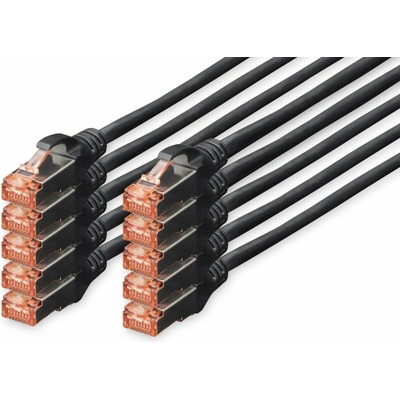 Digitus DK-1644-010-BL-10 Cat6 S/FTP (S-STP), 1m, šedý