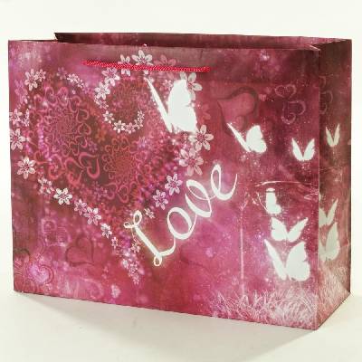 AKCIA! DARČEKOVÁ TAŠKA M 32x11x25,5CM LOVE