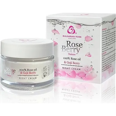 Bulgarian Rose Karlovo Rose Berry Night Cream - Нощен крем за лице 50мл