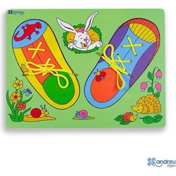 Image 1 of Andreu toys - Пъзел Обувка за вързване