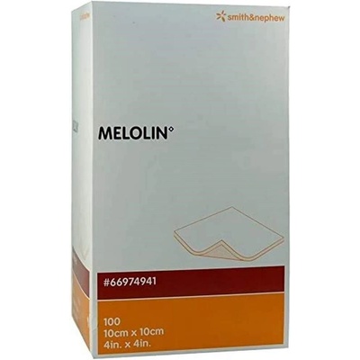 SMITH and NEPHEW Melolin 10 x 10 cm sterilní 100 ks