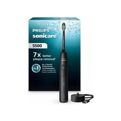 Philips Sonicare 5500 HX7111/01 електрическа звъбна четка (черна)