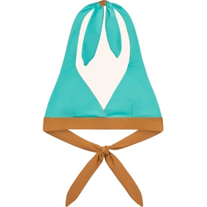 MYMARINI Дамско бикини горнище MYMARINI Women's Neckholder Top Bikini top - Oak / Eucalyptus - размер XL (150-5672-0514)