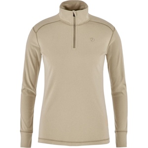 Fjällräven Дамски поларен пуловер Fjällräven Women's Skare Half Zip Fleece jumper - Fossil (105-7732-0314)