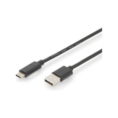 Digitus AK-300148-030-S Připojovací USB typu C, typ C na A M/M, 3A, 480 MB, verze 2.0, 3m, černý