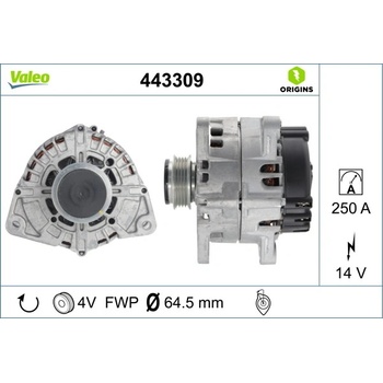 generátor VALEO 443309