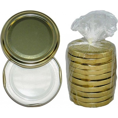 Víčko na zavařování ovoce a zeleniny 82 mm 10 kusů – Zbozi.Blesk.cz