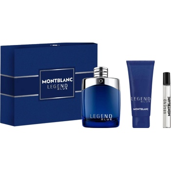 Mont Blanc Legend Blue - EDP 100 ml + EDP 7.5 ml + Shower Gel 100 ml за мъже