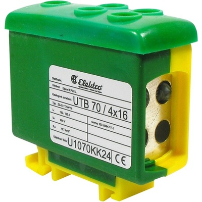 ELEKTRO BEČOV Svorka UTB 70/4×16 žluto-zelená