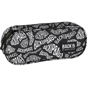 Image 1 of BackUP Овален ученически несесер BackUp A - Fonts (92802)