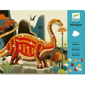 Djeco Penová mozaika Dinosaury DJ08899