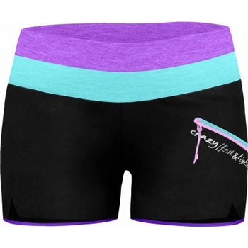 Crazy Idea INSTINCT dámské kraťasy černá