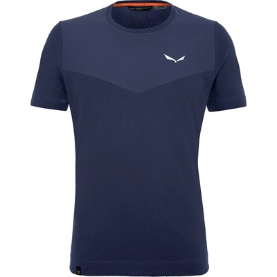 Salewa Тениска Salewa Men's Lavaredo Hemp Short-Sleeve Performance T-Shirt - Navy Blazer