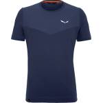 Salewa Тениска Salewa Men's Lavaredo Hemp Short-Sleeve Performance T-Shirt - Navy Blazer
