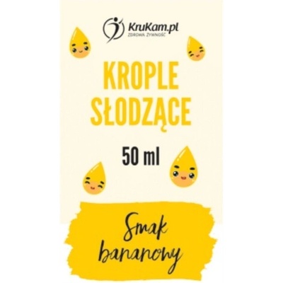 KRUKAM Aroma Zero Bananový bez pridaného cukru a tuku 50 ml