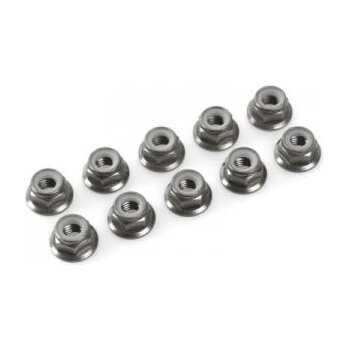 Revtec Самозаключваща се гайка с пр. m5 алуминий черна (10)