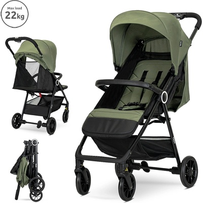 Lorelli Classic Д. КОЛИЧКА noir до 22 кг green (10022092504)