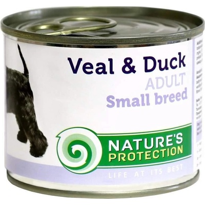 Nature's Protection Dog Adult Small Breeds telecí kachna 200 g