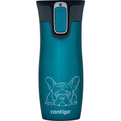 Contigo West Loop termohrnek 2.0 470 ml Francouzský Buldoček Biscay Bay
