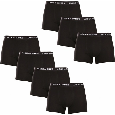 Jack & Jones Набор от седем - мъжки боксерки Jack and Jones черни Jack & Jones | Cheren | МЪЖЕ | XL