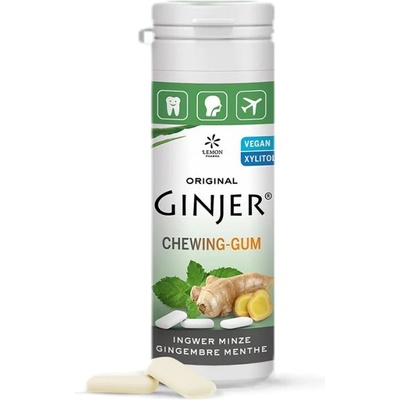Lemon Pharma Ginger Chewing Gum with Mint [20 бр. ]