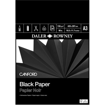Image 1 of Daler-Rowney Canford Coloured Paper Скицник 30 A3 150 g (403355300)